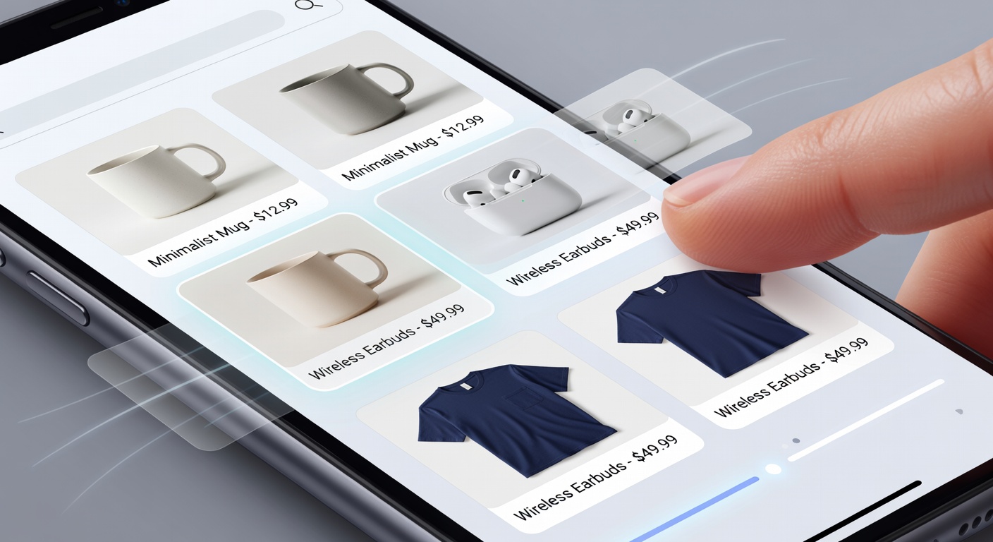 Mobile scrolling UX patterns